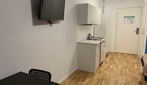 Habitación triple, 3 camas individuales, cocina básica