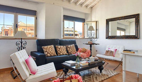 Ático, 1 habitación