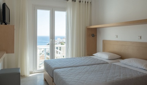 Habitación estándar doble, vistas al mar