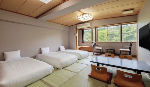 Habitación tradicional, fumadores (Japanese Room with Bed)