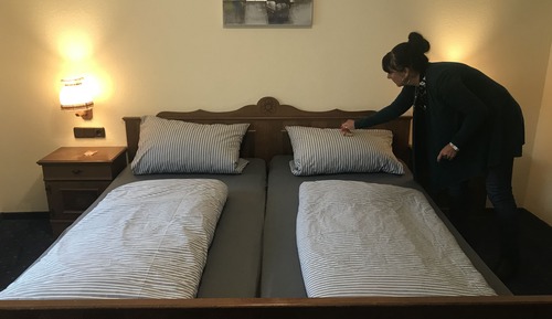 Habitación doble, balcón