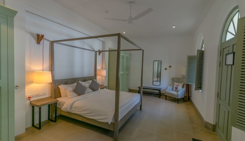 Habitación Deluxe doble, vistas al patio