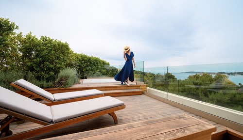 Ático, vistas al mar