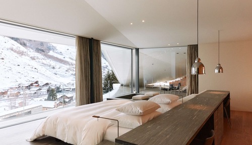 Suite, 1 habitación, balcón, vistas a la montaña (Penthouse, King-size bed adjustable)