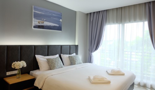 Habitación superior, 1 cama de matrimonio grande