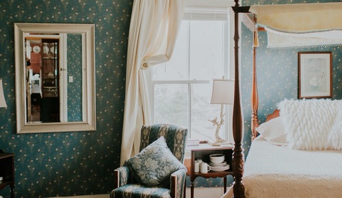 Suite romántica, 1 cama de matrimonio, vistas al jardín