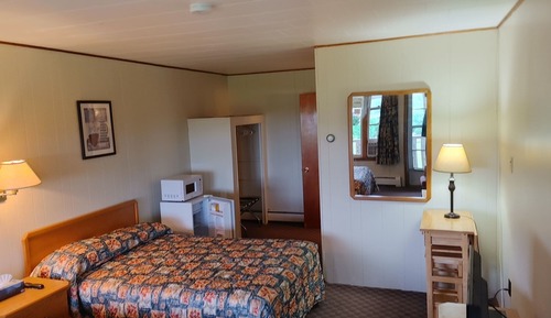 Habitación panorámica, 2 camas dobles, no fumadores, vistas parciales al mar