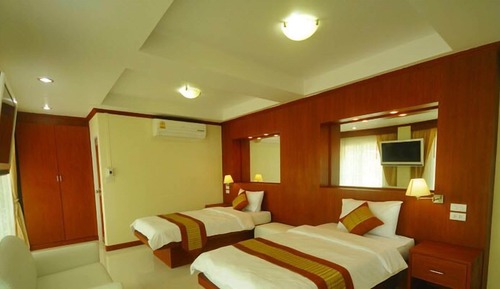 Habitación con 2 camas individuales