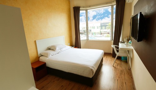 Habitación estándar, 1 cama de matrimonio, vistas a la ciudad