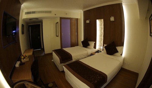 Habitación individual, vistas a la ciudad
