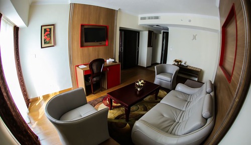 Suite junior, 1 habitación, vistas al jardín