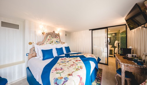 Habitación clásica, en la zona del jardín