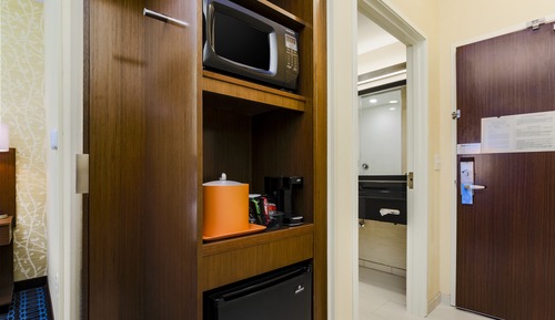 Habitación, 2 camas de matrimonio (Mobility/Hearing Access, Roll-In Shwr)