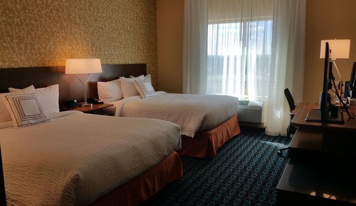 Suite, varias camas (Mobility/Hearing Access, Roll-In Shwr)