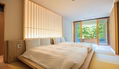 Habitación cuádruple ejecutiva (Ambassador Suite w/ Open-Air Bath)