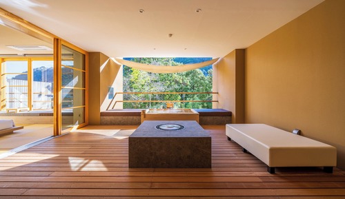 Habitación, no fumadores (with Open-Air Bath, Kumo)