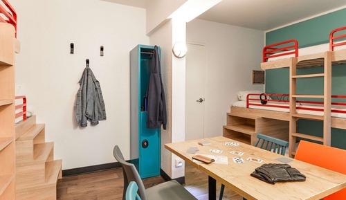 Habitación familiar, varias camas