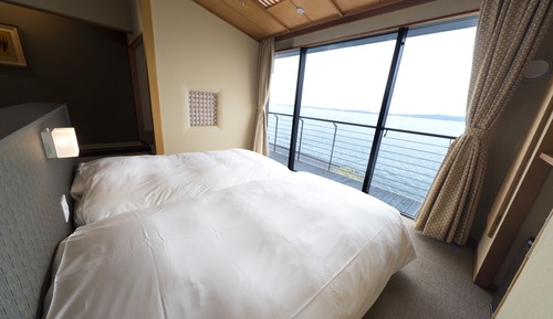 Habitación estándar, 2 camas individuales, no fumadores, vistas al mar