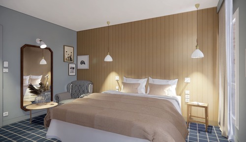 Habitación Premium doble, vistas al jardín