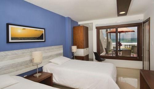 Habitación Confort con 2 camas individuales, vistas al mar