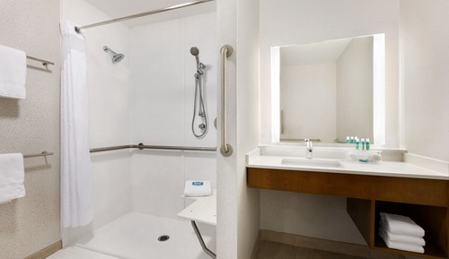 Habitación estándar, 2 camas de matrimonio (Mobility Roll-In Shower)
