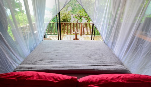 Habitación superior, 1 cama de matrimonio grande, vistas al mar