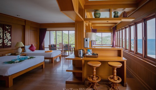 Jacuzzi Seaview Room