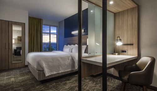 Suite, 1 cama de matrimonio grande con sofá cama