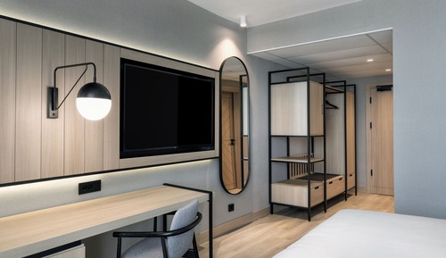 Habitación Deluxe, 1 cama de matrimonio grande, no fumadores, vistas al mar