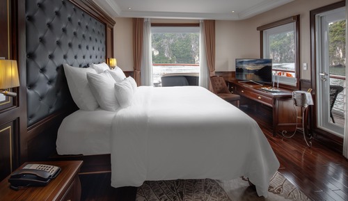 Suite, terraza, vistas a la bahía (Captain View)