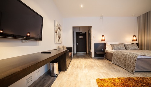 Habitación Deluxe con 1 cama doble o 2 individuales, vistas a la montaña