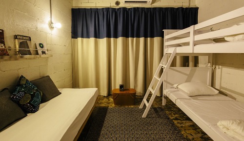 Habitación triple, varias camas, no fumadores, frigorífico