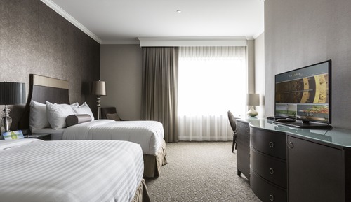 Habitación Deluxe, 2 camas de matrimonio, accesible para personas con discapacidad