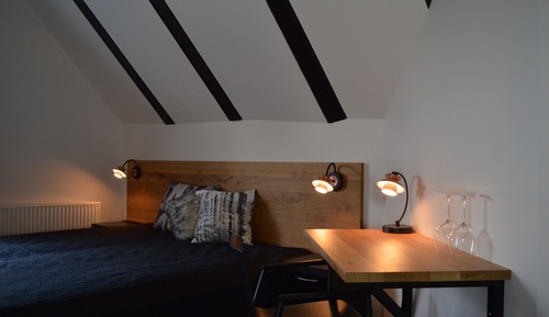 Habitación doble (Check in: Bygaden 4, 3630 Jægerspris)