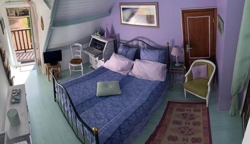 Habitación clásica doble, baño privado (Chambre Parme)