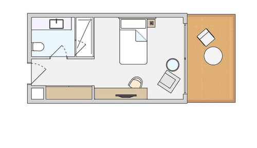 Habitación individual superior