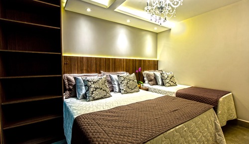 Habitación triple Deluxe, vistas a la ciudad