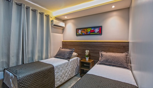 Habitación económica con 2 camas individuales