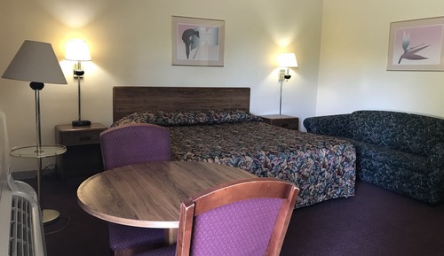 Habitación, 1 cama de matrimonio grande, no fumadores, frigorífico y microondas