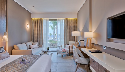 Deluxe Pool Front Room
