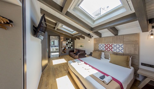 Habitación Deluxe doble, bañera de hidromasaje