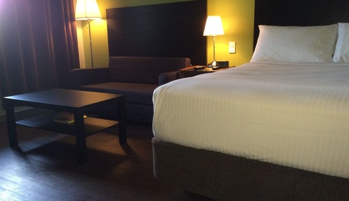 Habitación estándar, 1 cama de matrimonio con sofá cama, cocina básica