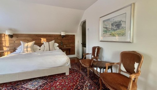 Habitación romántica, 1 cama de matrimonio grande, chimenea