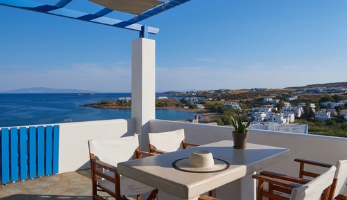 Apartamento familiar, 2 habitaciones, vistas al mar (Poseidon)