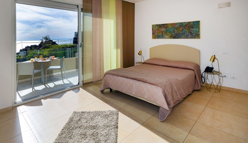 Habitación panorámica doble, vistas al mar