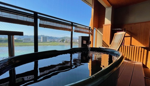 Habitación tradicional, no fumadores, vistas al río (Single Use Japanese Style, Open-Bath)