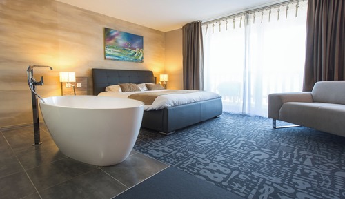 Habitación superior, bañera