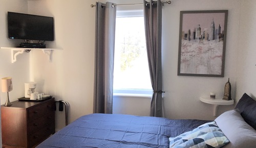 Habitación estándar, 1 cama de matrimonio, baño privado, vistas a la ciudad