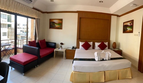 Habitación con 1 cama doble o 2 individuales