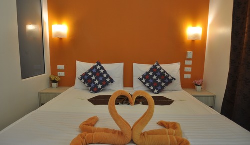 Habitación Confort doble, 1 cama de matrimonio grande, no fumadores, vistas al jardín